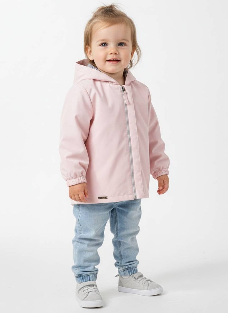 Pink Waterproof Baby Jacket & Bag - Image 4